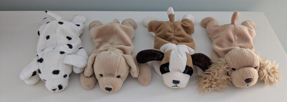 TY Beanie Baby Puppy Lot